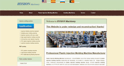 Desktop Screenshot of hysion.com