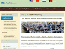 Tablet Screenshot of hysion.com